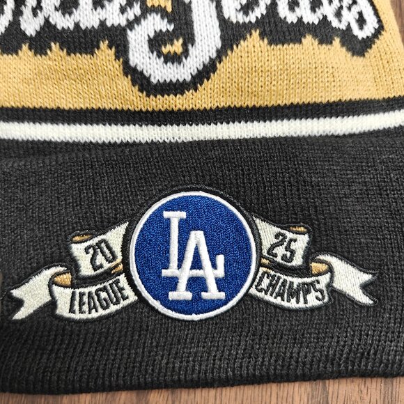 New Era 2025 Los Angeles Dodgers Beanie Locker Room Hat World Series NLCS - Picture 12 of 13